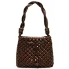 Otrera Women's Brown Rhea Braid Twist Strap Bitter