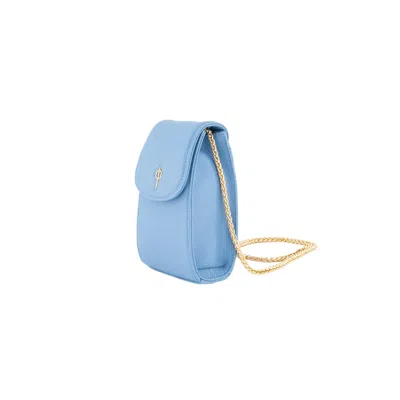 Otrera Women's Casey Blue - Leather Crossbody