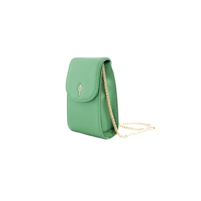 Otrera Women's Casey Green - Leather Crossbody