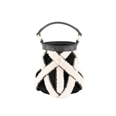 Otrera Women's Fluffy Olina Crossbody – Black