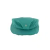 Otrera Women's Green Leda Snake / Leather Clucth In Green