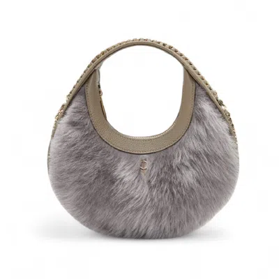 Otrera Women's Green Round Fluffy Rock
