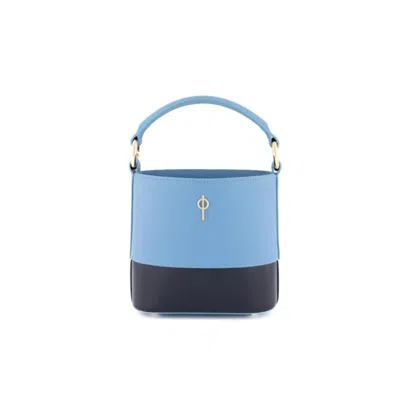 Otrera Women's Noa Bucket Bag - Blue In Brown