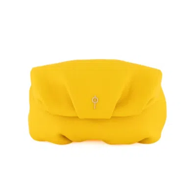 Otrera Women's Orange Leda Floater Yellow / Leather Clucth