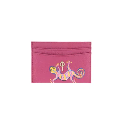 Otrera Women's Pink / Purple Lydia Pink Hand Painted