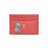 Otrera Women's Red Lydia Hand Painted La Zebra In Red