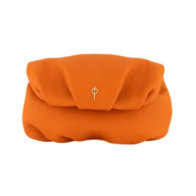 Otrera Leda Floater Handbag In Yellow/orange