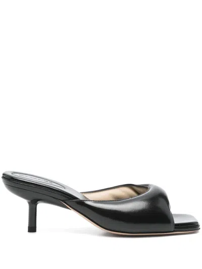 OTTANGE 65MM LEATHER MULES