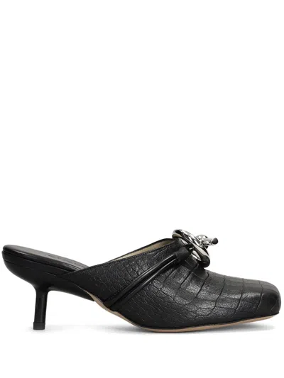 OTTANGE 75MM LEATHER MULES