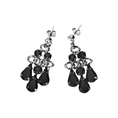 Ottaviani Earrings Woman  500371 In Black