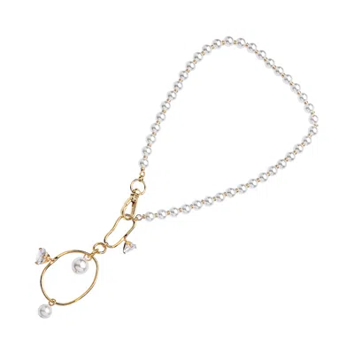 Ottaviani Women's Necklace  500620c In Metallic