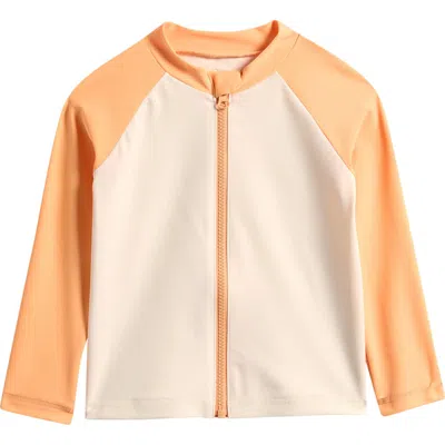 Otter Avenue Babies'  Kids' Colorblock Raglan Sleeve Rashguard In Multi