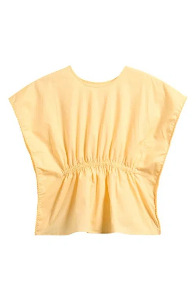 Otter Avenue Babies'  Kids' Cotton Swim Cover-up In Yellow