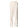 Otthie Women's Neutrals Wide-leg Cosy Knitted Trousers Beige In Beige