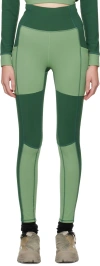Otti Green Thermal Leggings In 21708289 Loden Frost