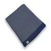 Otto & Spike Lightweight Wool Blankets - Lolly - Indigo Blue - Small In Blue