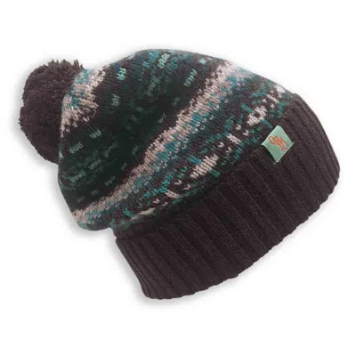 Otto & Spike Men's Brown / Blue / Neutrals Beanies - Irish Twist - Blues In Multi