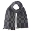 Otto & Spike Men's Scarves - Gentle - Black In Black