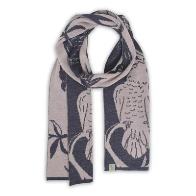 Otto & Spike Men's Scarves - Hello Cocky - Charcoal Grey In Gray