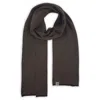 Otto & Spike Men's Scarves - Staple - Hickory, Twig Brown In Brown