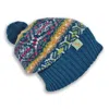 Otto & Spike Women's Blue Beanies - Irish Twist - Apple Crisp In Blue