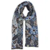Otto & Spike Women's Blue / Neutrals / Brown Scarves - Bliss - Aqua, Wedgewood Blue In Multi