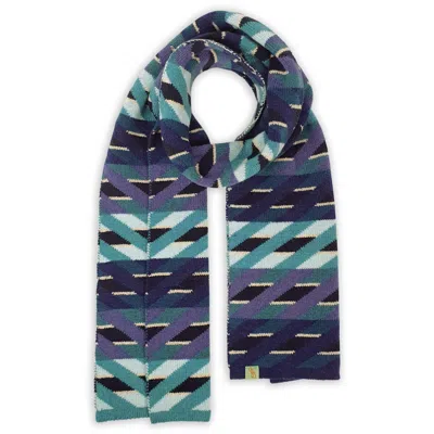 Otto & Spike Women's Blue Scarves - Gelato - Ocean