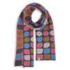 Otto & Spike Women's Grey Scarves - Haus - Charcoal, Musk Pink In Gray