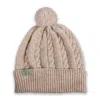 Otto & Spike Women's Neutrals Beanies - Cable - Lt Beige Marle In Sand