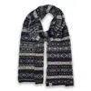 Otto & Spike Women's Neutrals / Black Scarves - Irish Twist - Stormy In Black