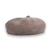 Otto & Spike Women's Neutrals / Brown Beanies - Marlene Beret - Brush Brown In Brown