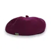 Otto & Spike Women's Pink / Purple Beanies - Marlene Beret - Rosehip Pink In Multi
