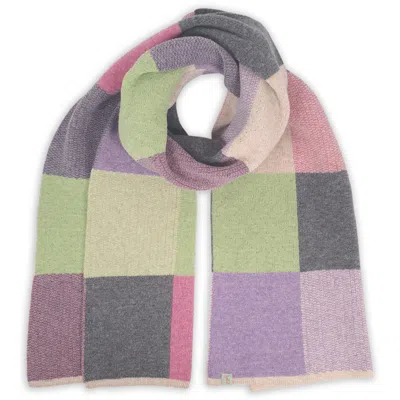 Otto & Spike Women's Pink / Purple / Green Scarves - Hampton - Pastels In Multi