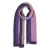 Otto & Spike Women's Pink / Purple / Neutrals Scarves - Skipping Stone - Elderberry Purple In Multi