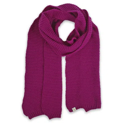 Otto & Spike Women's Pink / Purple Scarves - Elementary - Raspberry Pink In Multi