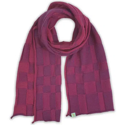 Otto & Spike Women's Pink / Purple Scarves - Gentle - Mulberry Pink In Multi