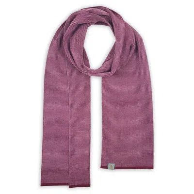 Otto & Spike Women's Pink / Purple Scarves - Staple - Hibiscus, Dusty Pink In Multi