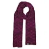 Otto & Spike Women's Pink Scarves - Recherche Bay - Bordeaux Maroon In Pink