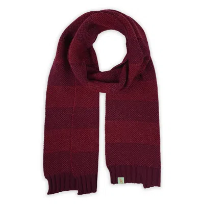 Otto & Spike Women's Red Scarves - Birdy - Bordeaux Maroon