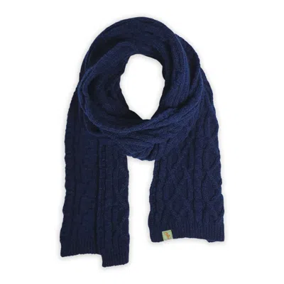 Otto & Spike Women's Scarves - Brioche - Regatta Blue