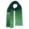 Otto & Spike Women's Scarves - Fade - Greens In Green