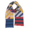 Otto & Spike Women's Scarves - Hello Sailor - Spice Red, French Navy Blue In Multi