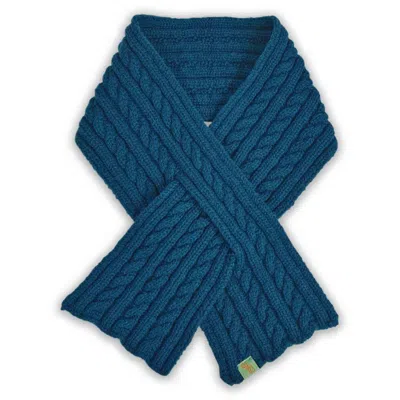 Otto & Spike Women's Scarves - Prima - Scarfette - Diesel Blue