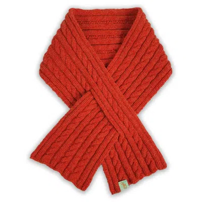 Otto & Spike Women's Scarves - Prima - Scarfette - Rust Red