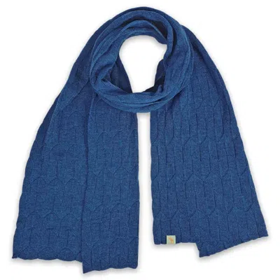 Otto & Spike Women's Scarves - Tulip Fields - French Navy Blue