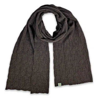 Otto & Spike Women's Scarves - Tulip Fields - Hickory Brown