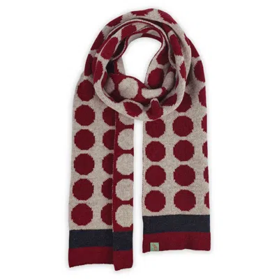 Otto & Spike Women's Scarves - Velvet - Poppy Red