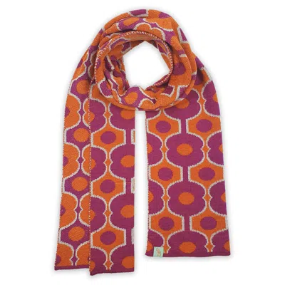 Otto & Spike Women's Scarves - Motel - Merino - Brown