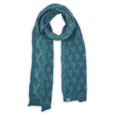 Otto & Spike Women's Scarves - Seggovia - Merino - Blue