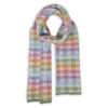 Otto & Spike Women's White Scarves - Gin & Ham - Lt Beige Marle In White